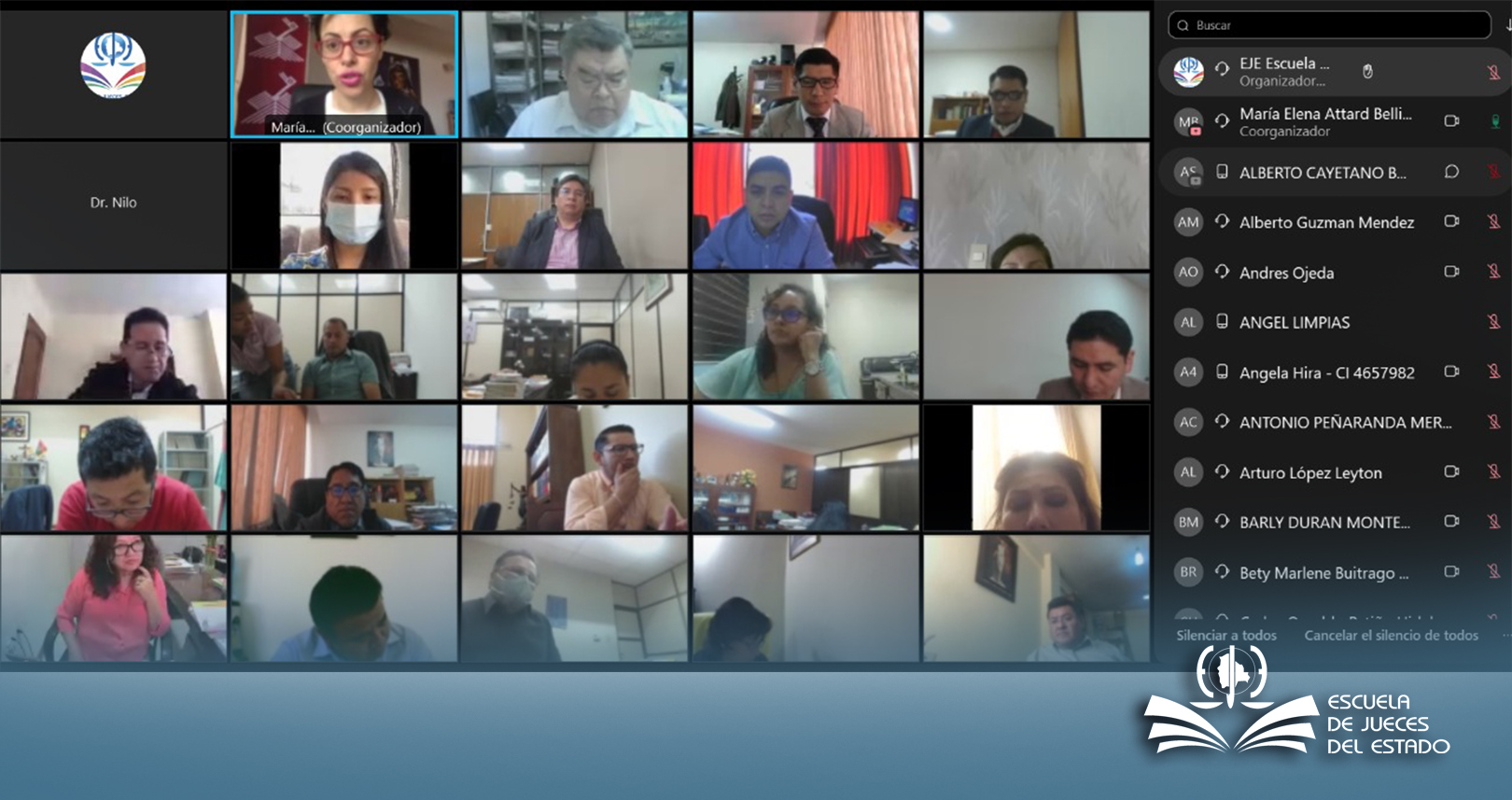 JUEZAS Y JUECES RECIBEN ACTUALIZACIÓN EN ARGUMENTACIÓN E INTERPRETACIÓN JURÍDICA Y SU APLICACIÓN EN MATERIA CIVIL