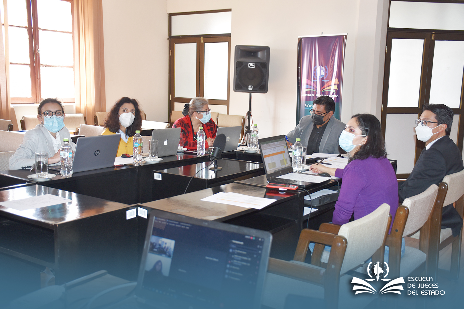 EJE Y AECID SOSTIENEN REUNIÓN DE SEGUIMIENTO AL PROYECTO JUSTICIA