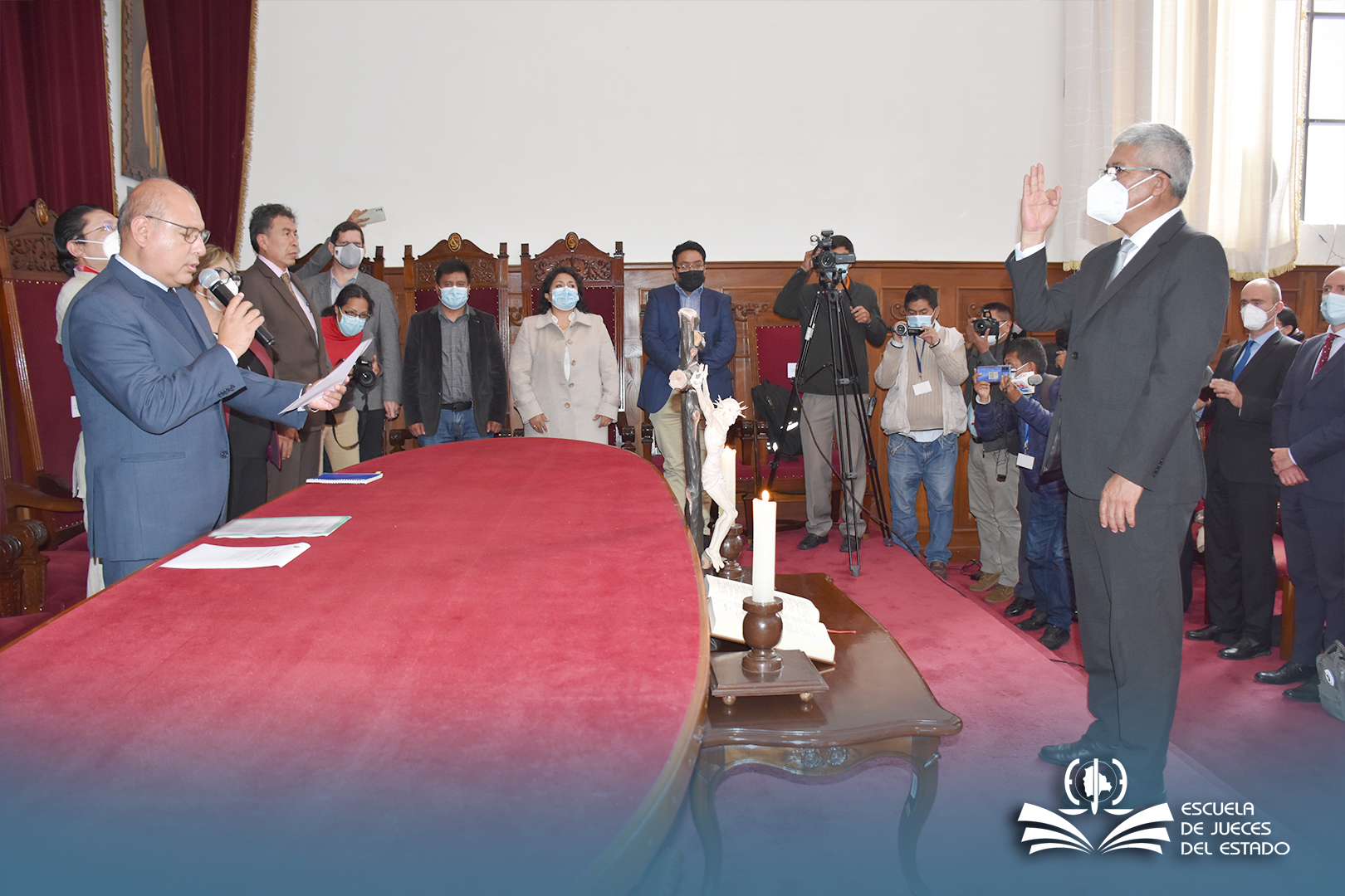 ASUME TITULARIDAD NUEVO DIRECTOR DE LA ESCUELA DE JUECES DEL ESTADO