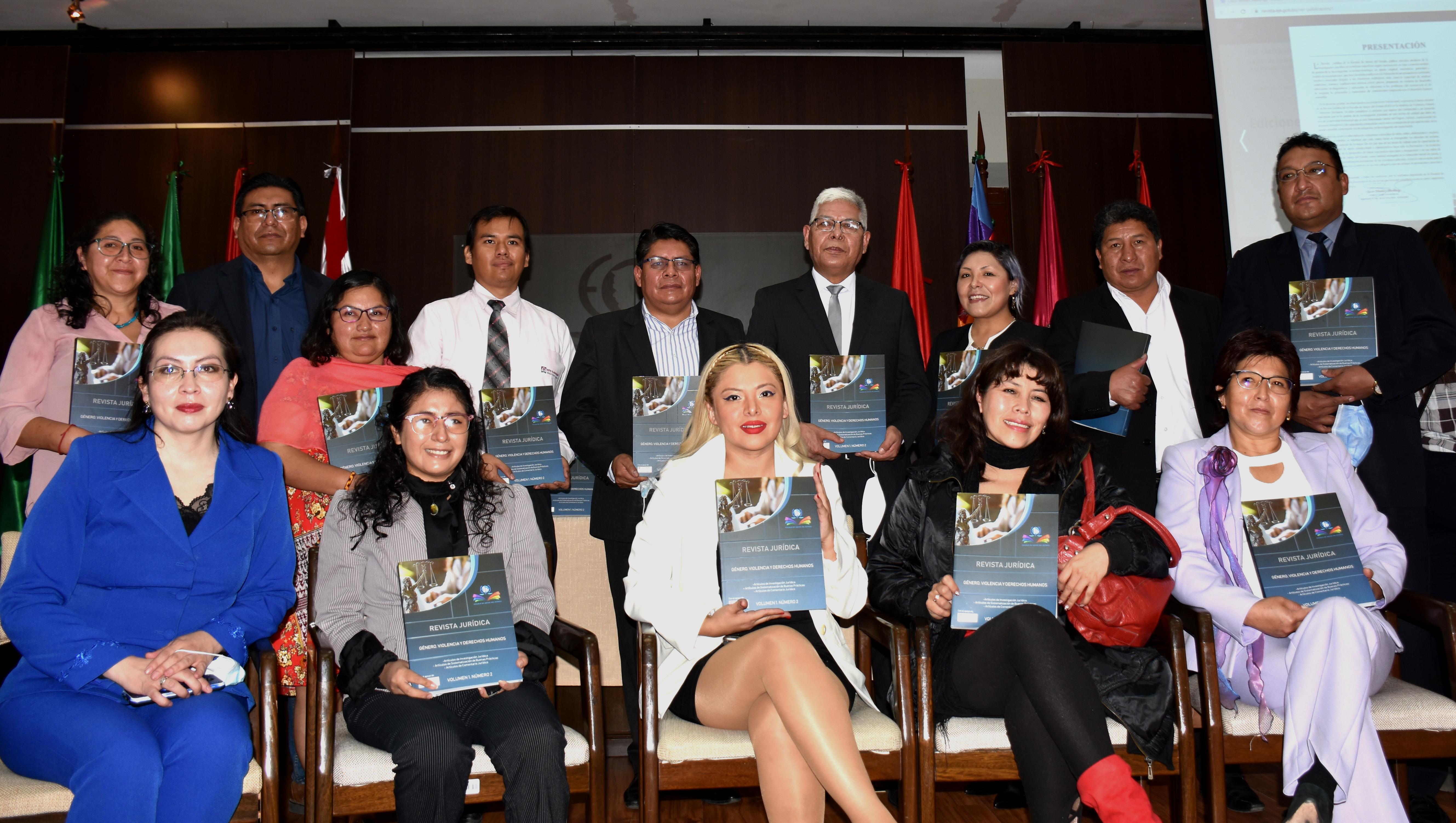 LA EJE  PRESENTO  LA REVISTA JURÍDICA No2 Y EL LANZAMIENTO  DE LA 3ra CONVOCATORIA PARA LA PRESENTACIÓN DE ARTÍCULOS  DE INVESTIGACIÓN JURÍDICA