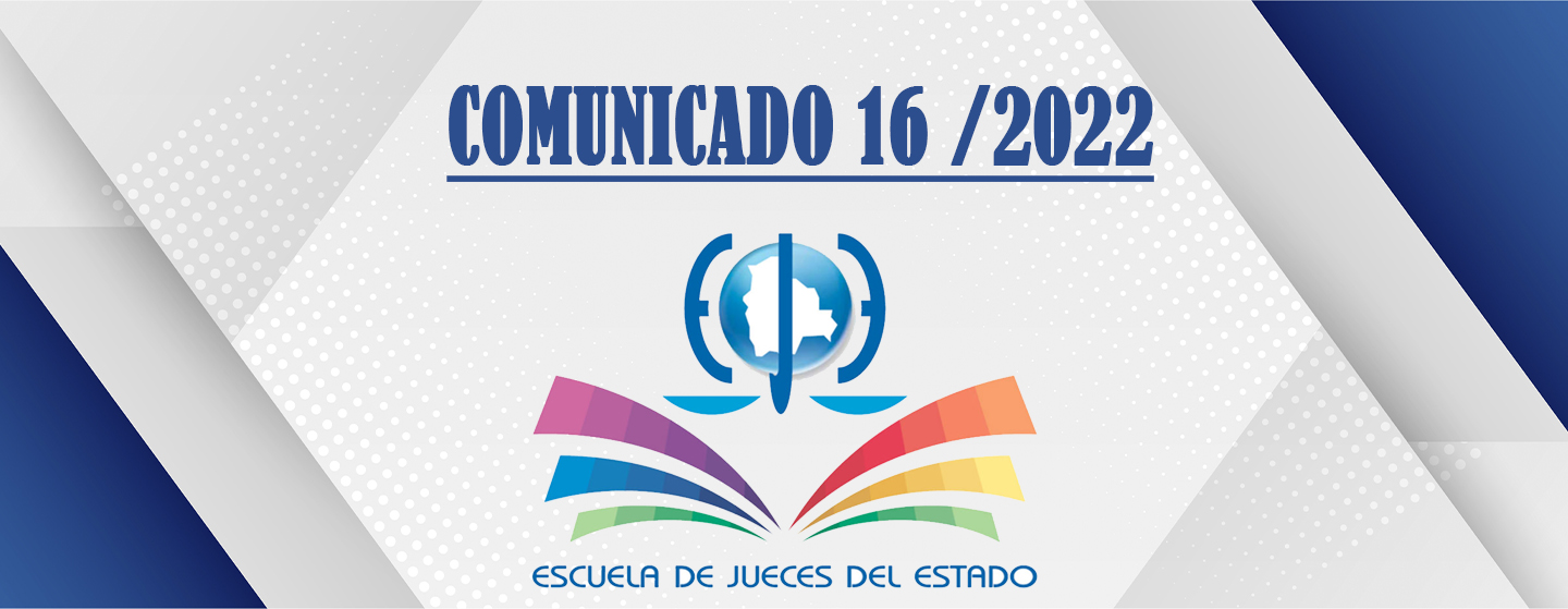 COMUNICADO 16/2022
