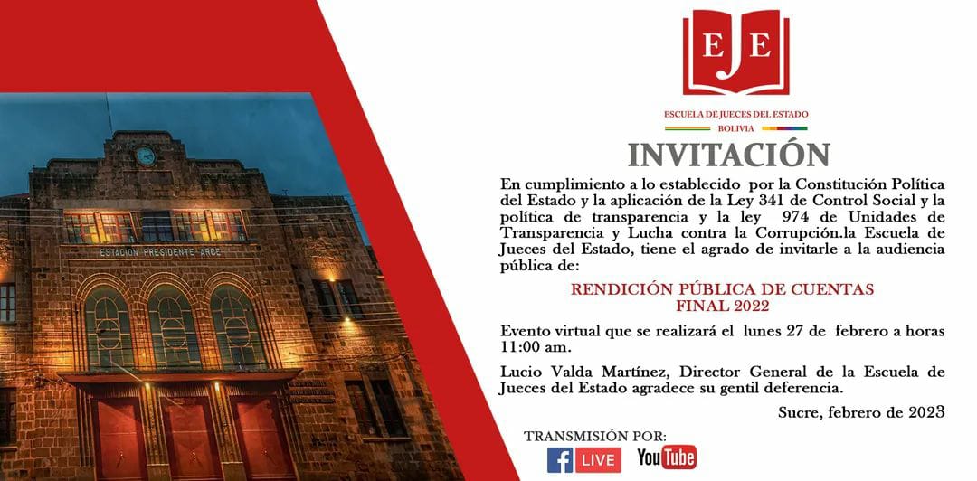 RENDICIÓN PÚBLICA DE CUENTAS FINAL 2022