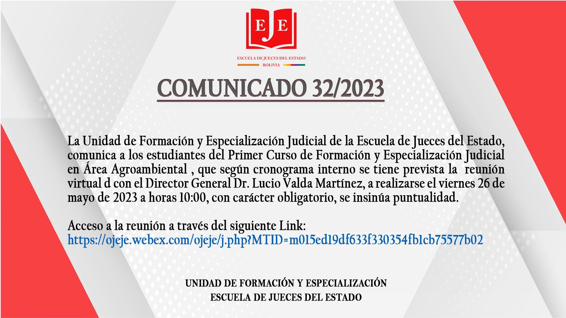 COMUNICADO 32/2023