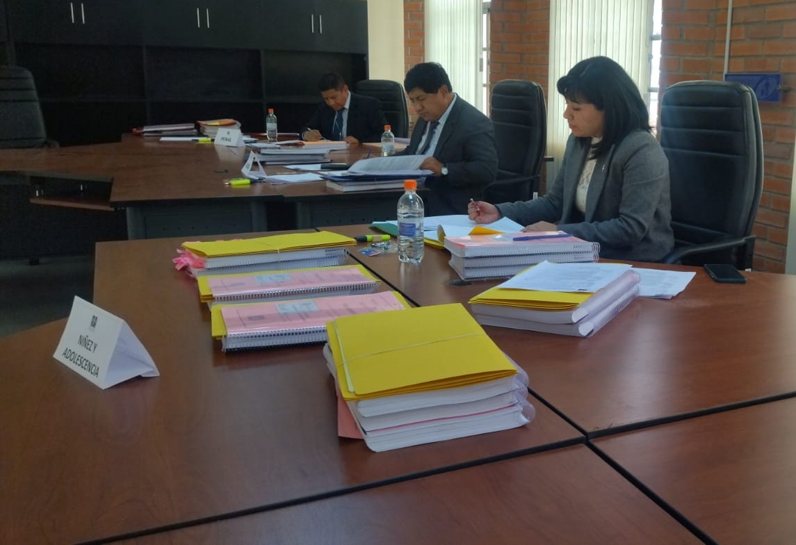 EN EL MARCO DEL DESARROLLO DE LA FASE DE EVALUACIÓN FINAL, JUECES OPONENTES VALORAN LAS PRIMERAS 28 RESOLUCIONES JUDICIALES ENTREGADAS