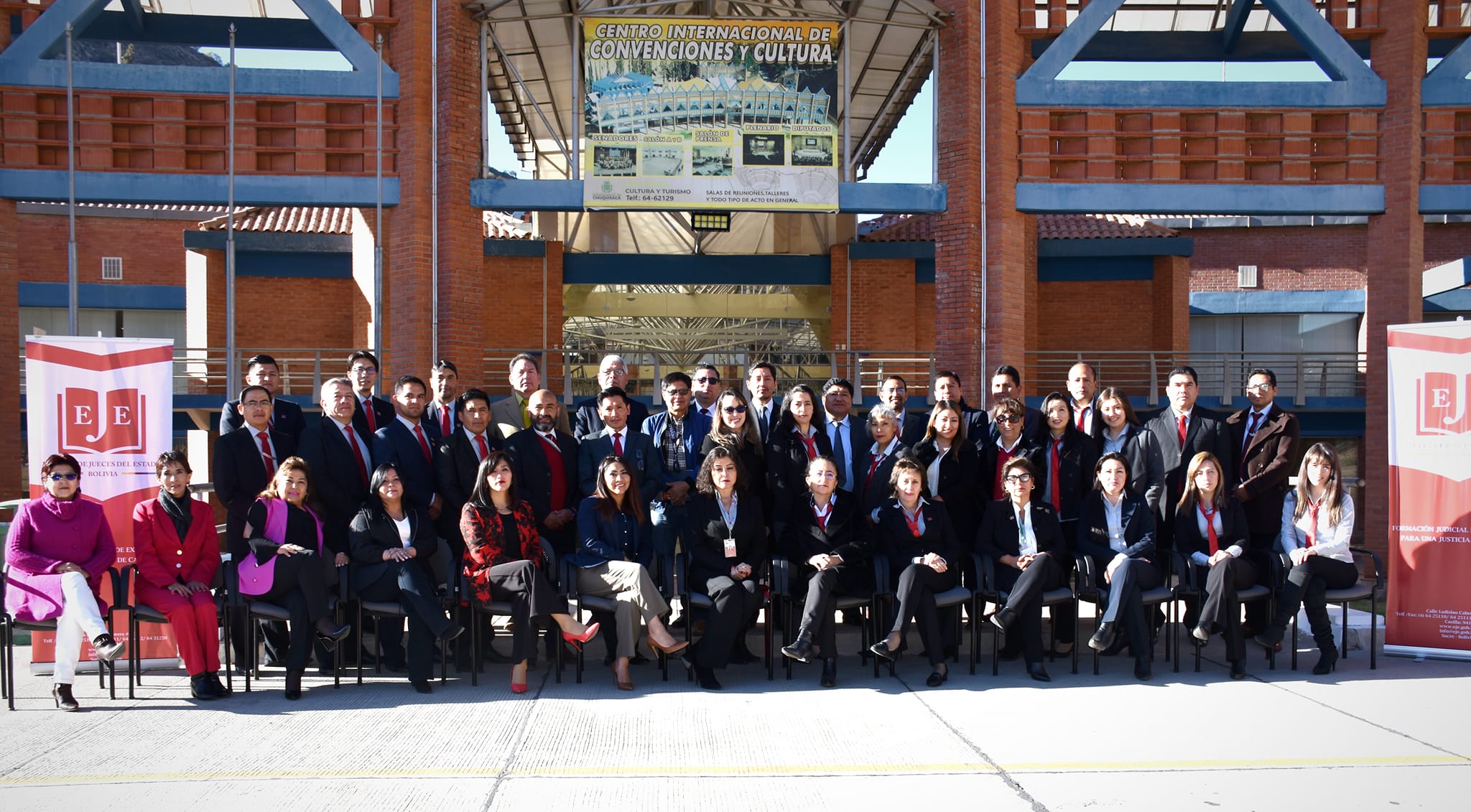 LA EJE DESTACA LA PARTICIPACIÓN DE LOS TRIBUNALES EXAMINADORES, JUEZAS Y JUECES OPONENTES Y VEEDORES QUE FUERON PARTE DE LA FASE DE EVALUACIÓN FINAL D