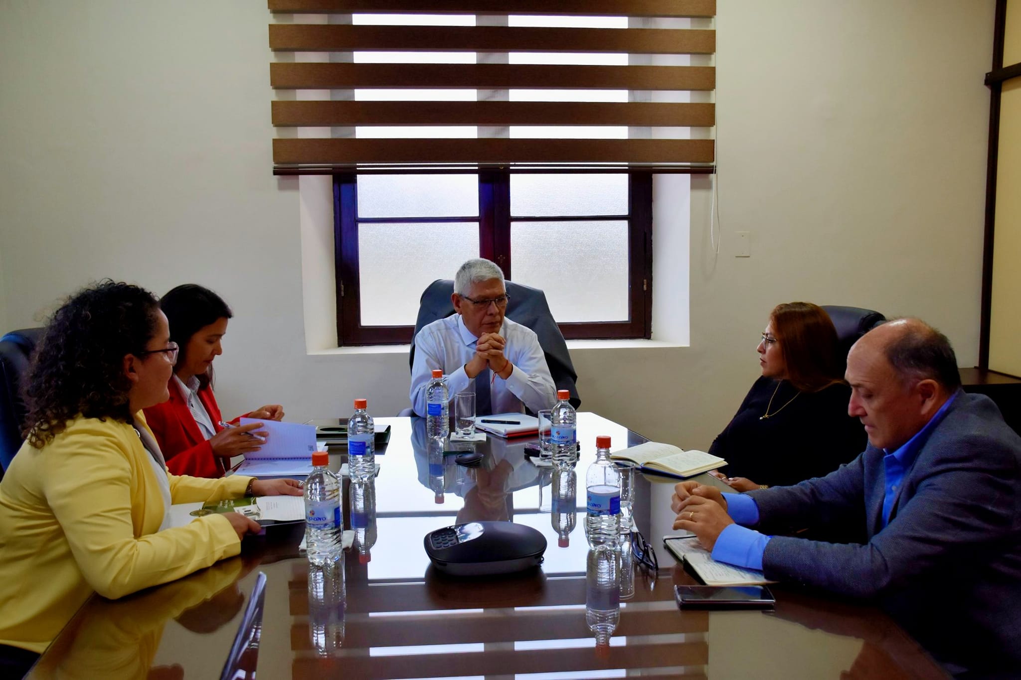 LA EJE, RECIBIÓ A   LA COMISIÓN INTER. DE JURISTAS, FUNDACIÓN PARA EL DEBIDO PROCESO, FEDERACIÓN LATINOAMERICANA DE MAGISTRADOS Y  CONSTRUIR