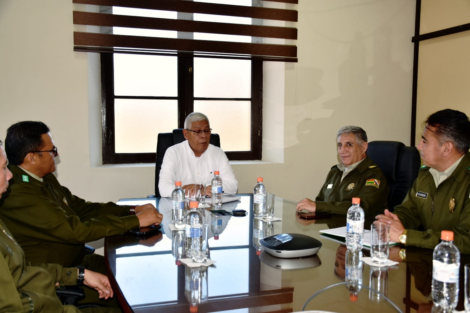 EL DIRECTOR GENERAL DE LA ESCUELA DE JUECES DEL ESTADO, SOSTUVO UNA REUNIÓN DE COORDINACIÓN CON EL RECTOR DE LA UNIVERSIDAD POLICIAL “MCAL. ANTONIO JO