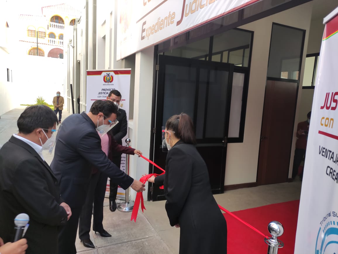 EJE PARTICIPA DE LA PRESENTACIÓN DEL PROYECTO DE JUSTICIA DIGITAL 