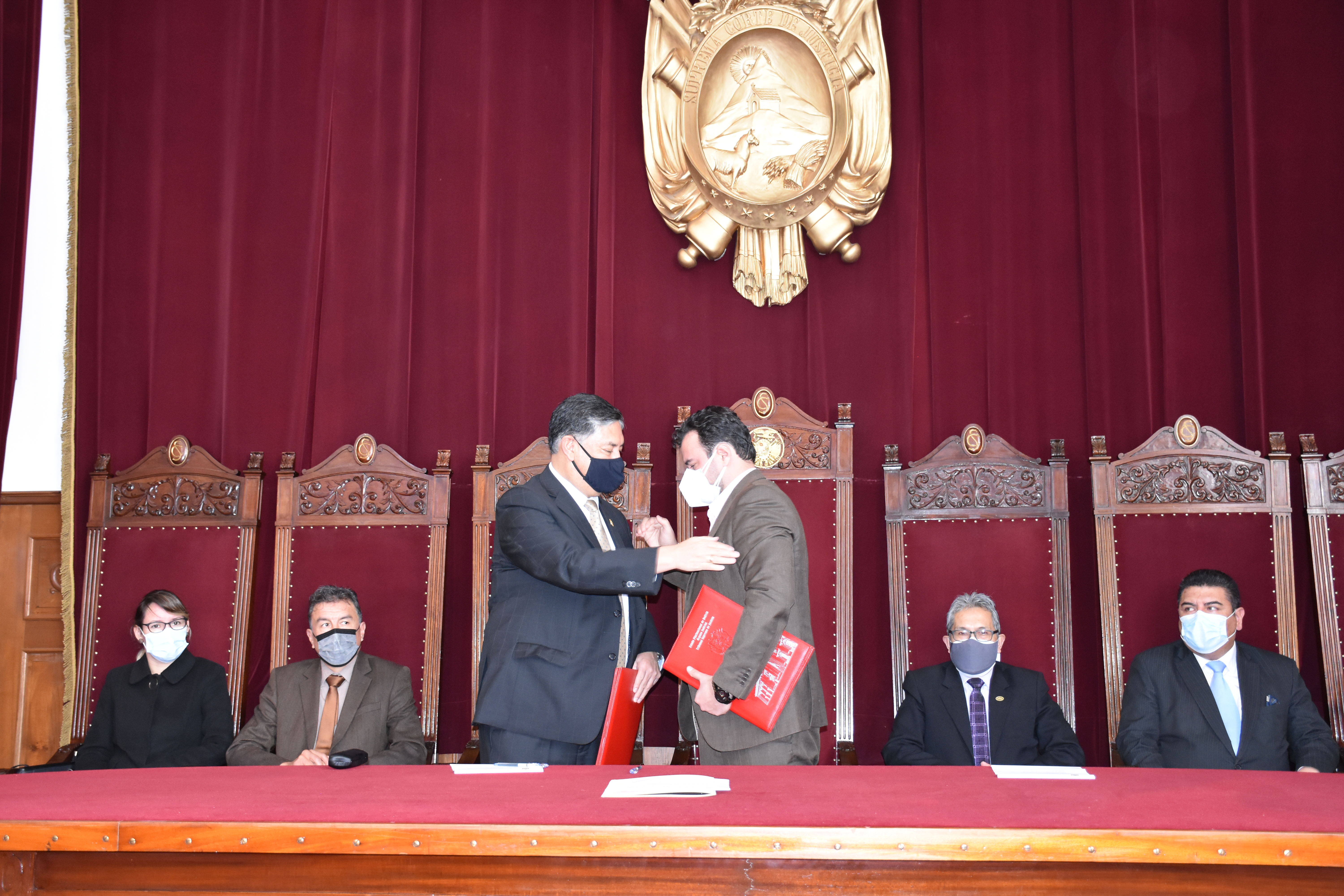 ESCUELA DE JUECES DEL ESTADO PARTICIPA DEL ACTO DE FIRMA DE CONVENIO ENTRE EL TRIBUNAL SUPREMO DE JUSTICIA Y EL MINISTERIO PÚBLICO