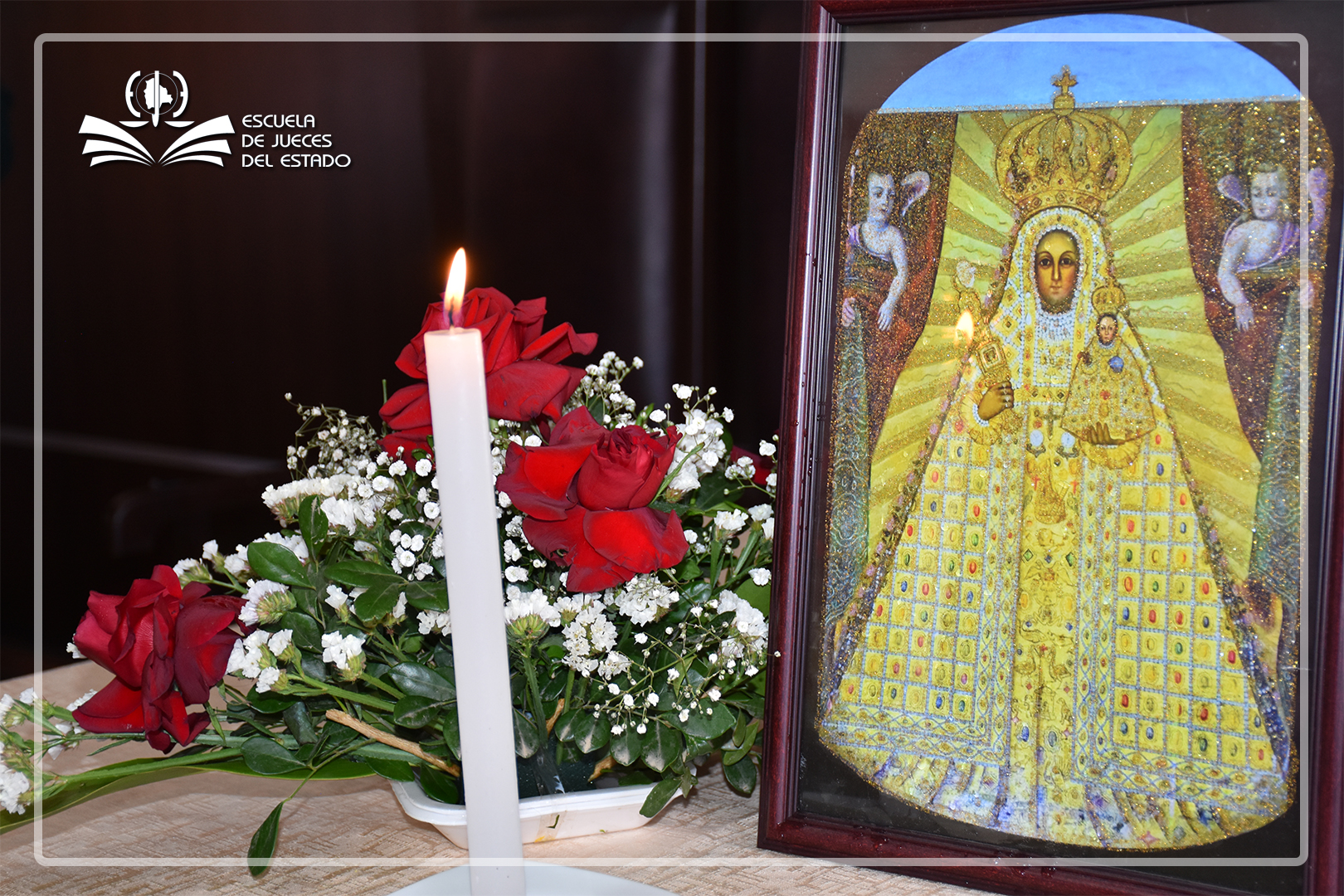 ESCUELA DE JUECES DEL ESTADO CELEBRA EUCARISTÍA EN HONOR A LA VIRGEN DE GUADALUPE